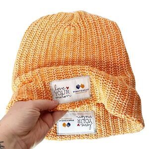Love Your Melon x Pinky Swear Foundation Orange Beanie
